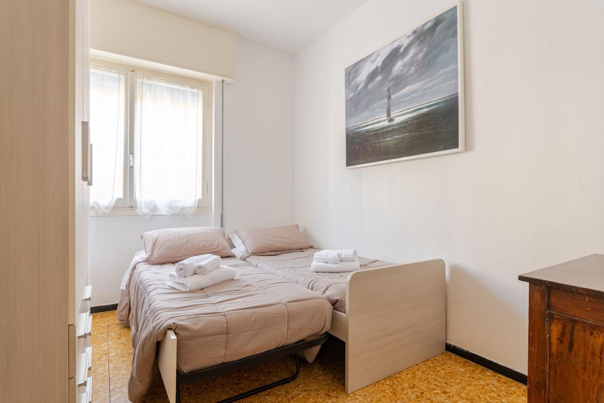 90Mq In Centro 5Min Dal Mare Appartement Recco Buitenkant foto